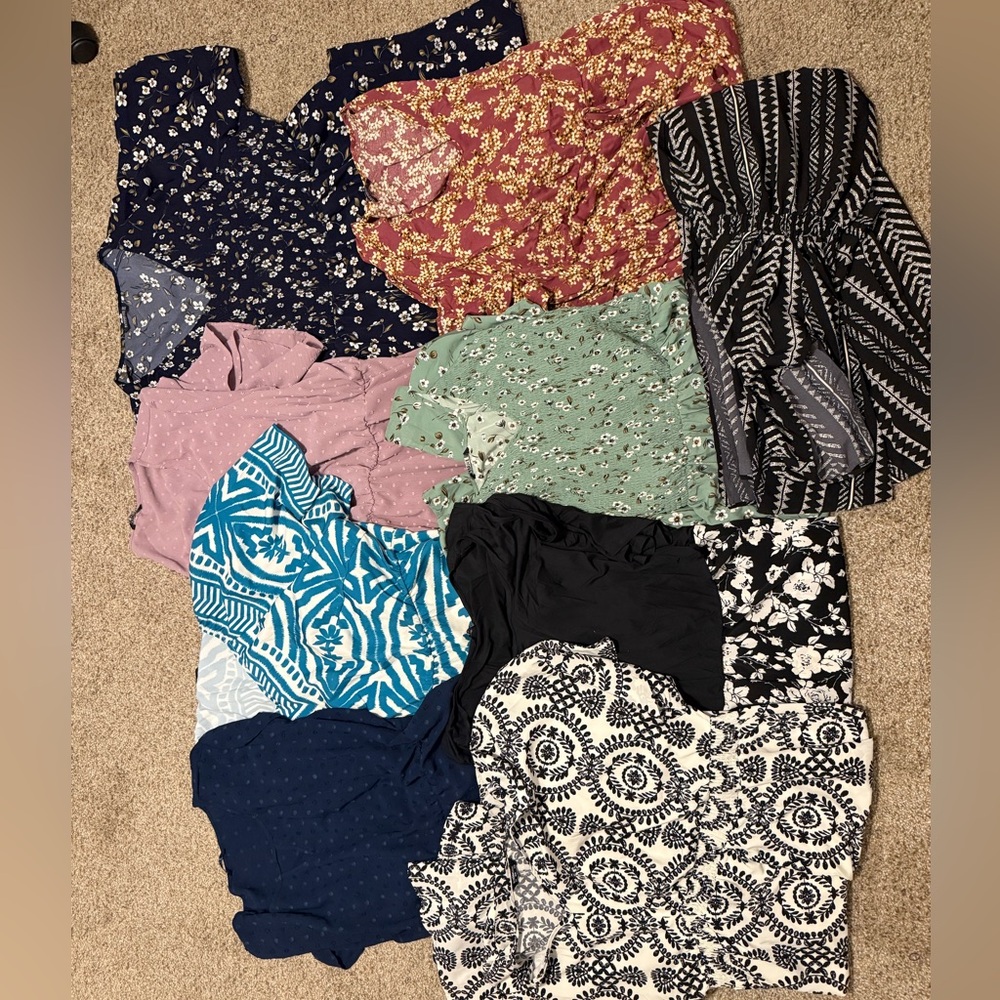 9‎ Bloomchic bundle of midi and maxi dresses